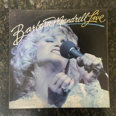 Barbara Mandrell LIVE/STEREO Album/Vinyl/LP - MCA-5243 - Near Mint Disc