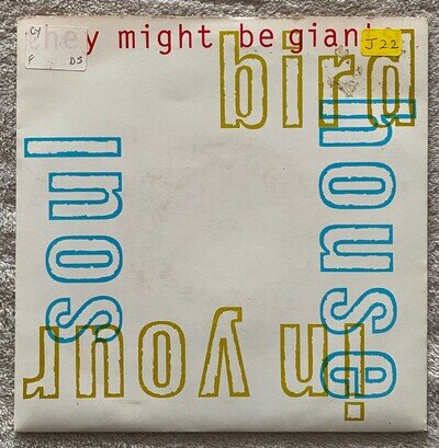 They Might Be Giants ‎– Birdhouse In Your Soul 7in Vinyl Record