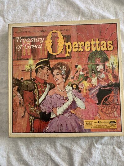 Treasury of Great Operettas 9-LP Box Set EX Reader's Digest Bonus Anna Moffo