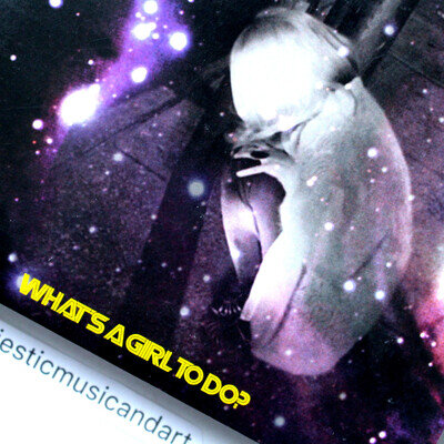 BAT FOR LASHES 2007 OG LIVE WHAT'S A GIRL TO DO? SARAH 7" VINYL NATASHA KHAN EX+