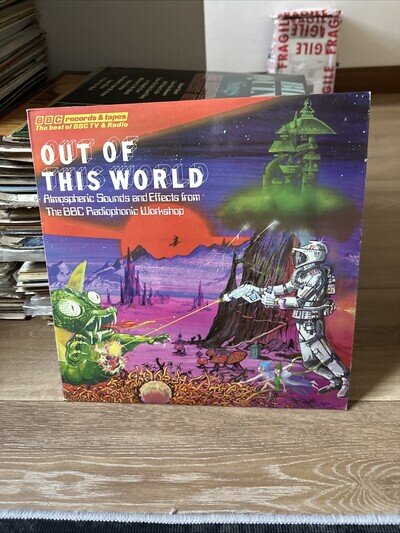 BBC Radiophonic Workshop Out Of This World UK vinyl lp 1976 Ex++ Condition