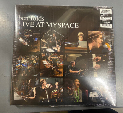 Ben Folds: Live at Myspace (Limited 2-LP White Vinyl Edition) LTE 1200