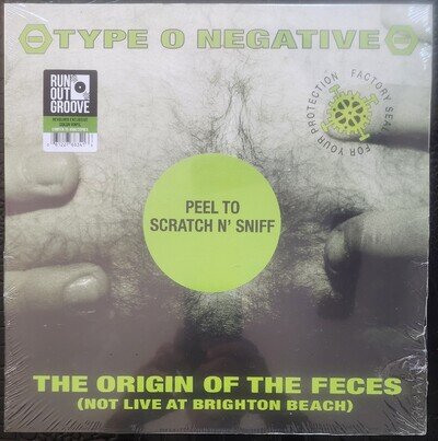 TYPE O NEGATIVE - Origin Of The Feces, Ltd ROG 2LP COLORED VINYL Gatefold New!