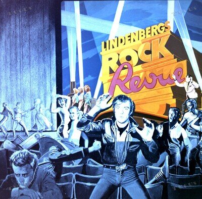 Udo Lindenberg Und Das Panikorchester - Lindenbergs Rock-Revue LP (VG/VG) .*