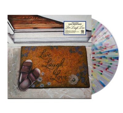 EARL SWEATSHIRT Live Laugh Love Vinyl LP Splatter Alt Cover /1000 SHIPS NOW! 🆕✅