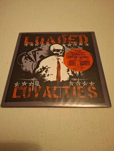 Duff McKagan's Loaded + The Loyalties, Rare, Limited Edition, Numbered Red Vinyl