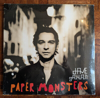 Dave Gahan – Paper Monsters [12" Vinyl Record LP] BRAND NEW, SEALED
