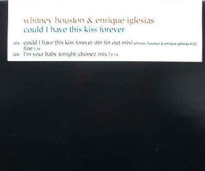 Whitney Houston & Enrique Iglesias - Could I Have This Kiss Forever (12")