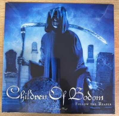CHILDREN OF BODOM - Follow The Reaper Blue VINYL LP 2008 Nuclear Blast BRAND NEW
