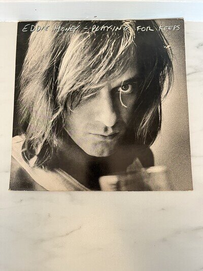 Eddie Money - Playing For Keeps - Used Vinyl Record -