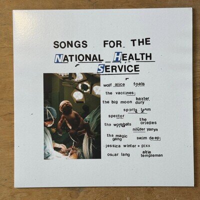Songs For The National Health Service Ltd Blue Vinyl Blood Records