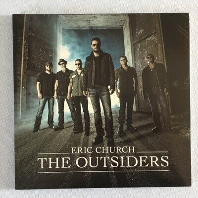 ERIC CHURCH - THE OUTSIDERS + X 2 LPS + POSTER - 2014 ISSUE - VERY GOOD++