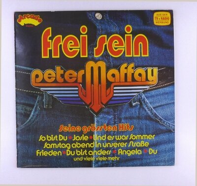 12" LP - Peter Maffay - Be Free - His Greatest Hits - P1134