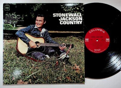 Stonewall Jackson Country LP Record 1965 Mono Columbia Country 33RPM