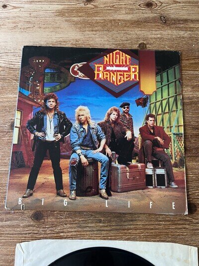 Night Ranger Big Life MCA 1987 Vinyl Record