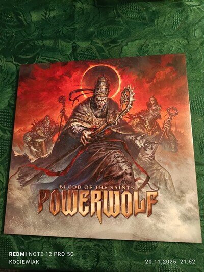 Powerwolf Blood of the Saints Vinyl Record