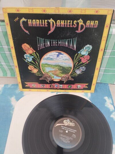 The Charlie Daniels Band - Fire On The Mountain 1978 – US Vinyl, LP, RE JE 34365