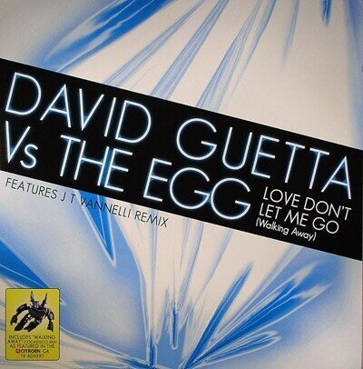 David Guetta Vs. The Egg - Love Don't Let Me Go (Walking Away) (12") (Very Good