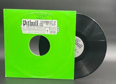 PITBULL EVERYBODY GET UP FT. PRETTY RICKY 4-TRACK 12" SINGLE VG+ TVT TV-2751-0