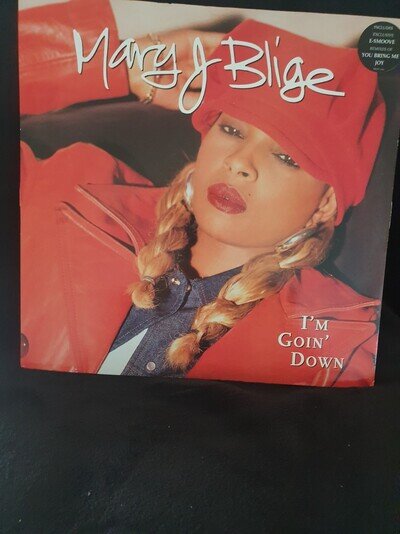 12 IN MARY J BLIGE IM GOING DOWN(FREE POSTAGE)