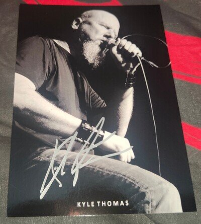 Kyle Thomas Autograph - Exhorder - The Metalhead Box Exclusive - New