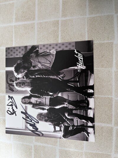 Genuine Hand Signed We Are Harlot Art Card