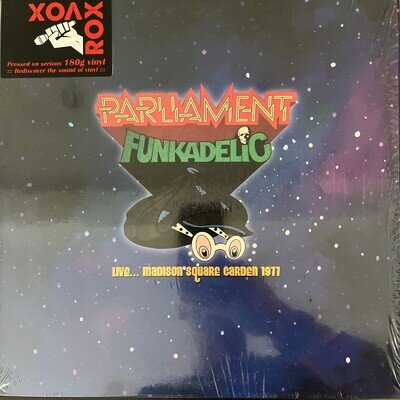 PARLIAMENT FUNKADELIC LIVE New York 1977 VINYL LP George Clinton Bootsy Nr Mint