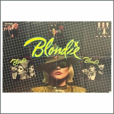 Blondie 1979 Eat To The Beat Chrysalis Promotional Poster (USA)