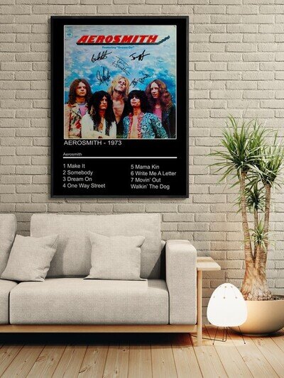 18"x24" Aerosmith Dream On Poster Print