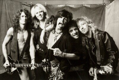 1989 AEROSMITH 13 x 17 Reproduction Photo Poster