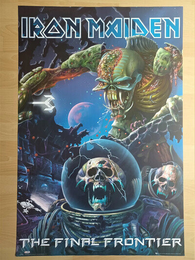 Iron Maiden The Final Frontier Original 2010 Poster