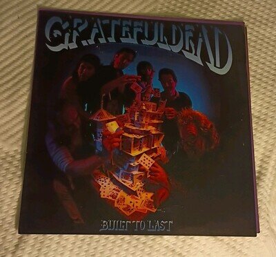 12x12 Promotional Poster 1989 Original Grateful Dead Built To Last