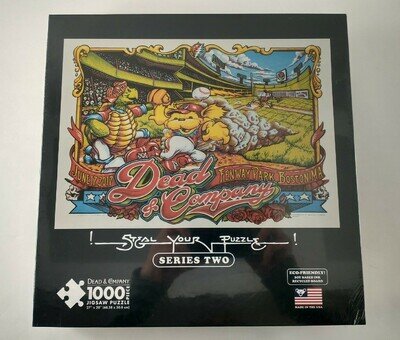 Dead & Company FENWAY PARK - BOSTON, MA Grateful Dead Tour Poster Art Puzzle NEW