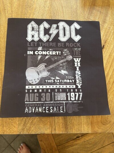AC/DC Poster 2012 Leidseplein Presse