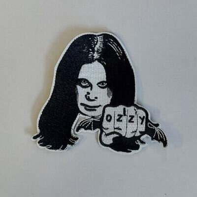 OZZY OZZY OSBOURN COLLECTORS SEW IRON ON PATCH NEW No16 BLACK SABBATH