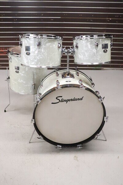 Slingerland 4pc Concert Tom Drum Kit Set WMP Vintage 1970's