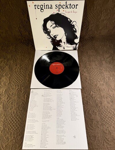 Begin to Hope by Regina Spektor (Black Vinyl Record, 2016)