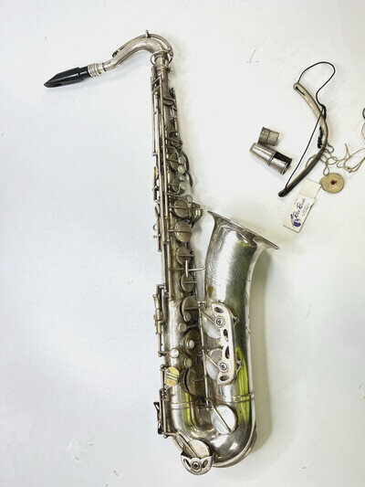 Vintage Fredrikstad Toneking Alto Saxophone – Model 2 by Kohlert Untested #234