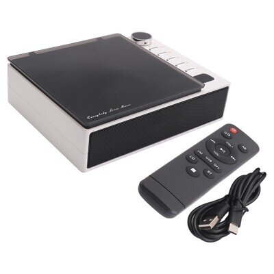 Portable Cd Player Bluetooth Speakers FM Radio Music Album Player Home CD4509