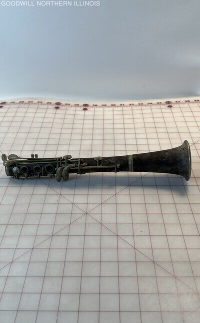 Vintage Rene Dumont Clarinet Parts Bell & Lower Joint