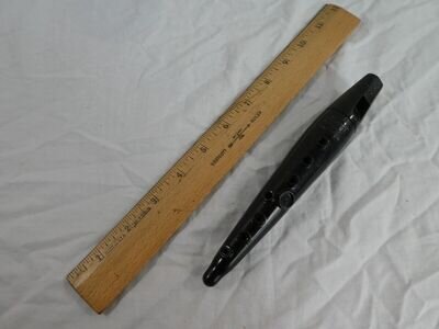 Vtg The Swanson Tonette Blk Plastic Made USA Musical Instrument 1938 Recorder