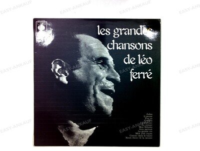 Léo Ferré - Les Grandes Chansons De Léo Ferré FRA LP .*