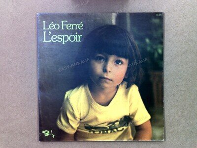 Léo Ferré - L'Espoir FRA LP 1974 FOC '*