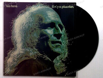 Léo Ferré - Il N'y A Plus Rien GER LP 1973 FOC + Insert '*