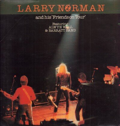 Larry Norman And Friends On Tour LP vinyl UK Solid Rock 1981 SRX1117