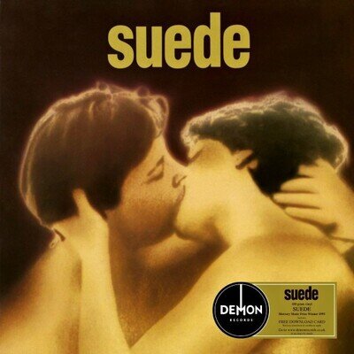 Suede Black Vinyl LP Reissue New Sealed MP3 Download card