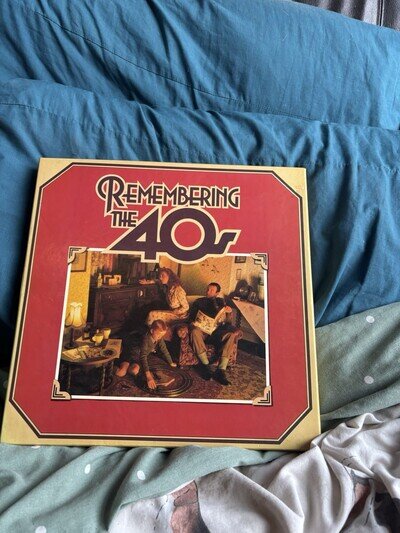 Remembering The 40's LP Vinyl Records in good condition.