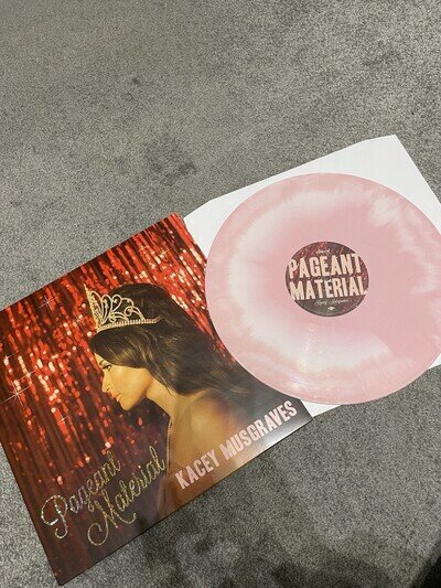 Kacey Musgraves Pageant Material 2015 Vinyl Pink Marble