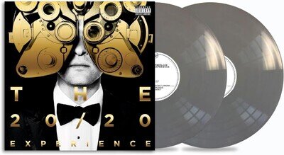 Justin Timberlake – The 20/20 Experience 2-LP (NEW 2024 SILVER Coloured Vinyl)