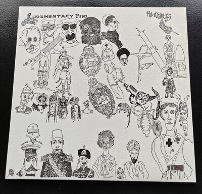 Rudimentary Peni-The Chances. Limited White Vinyl. Punk Anarcho Crass NM